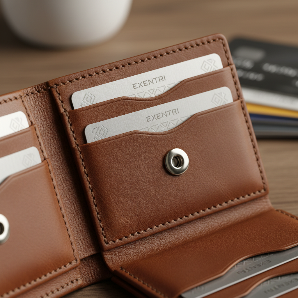 Premium Leder und Edelstahl Materialien